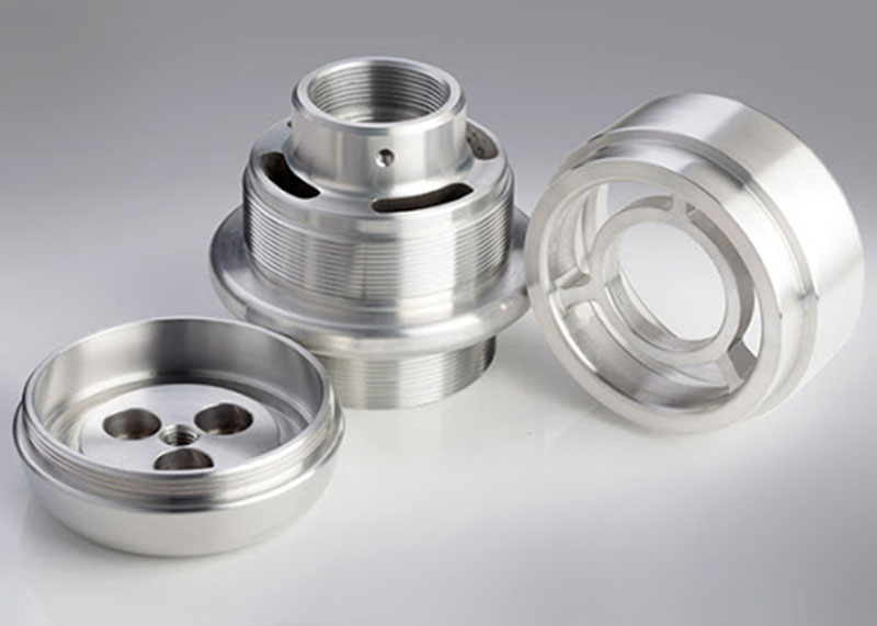 aluminium turned part