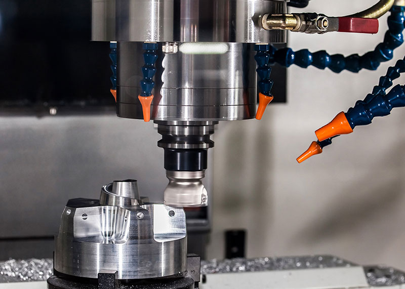 four axis cnc milling job work